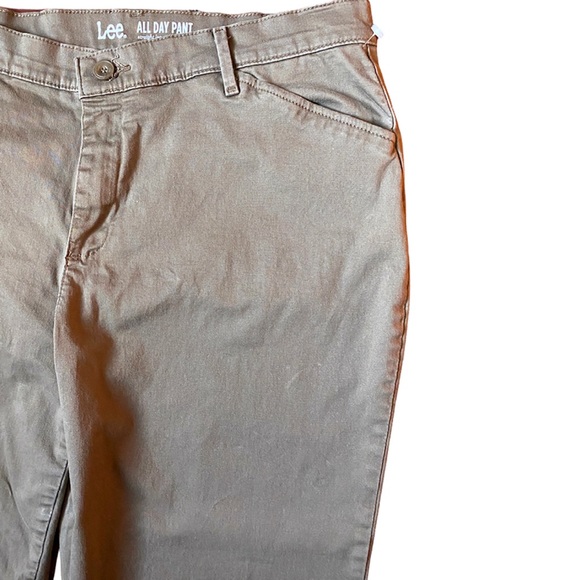Lee , Women Pants , All Day Pants , Women Khaki Jeans , Straight Leg Pants , - Picture 8 of 13